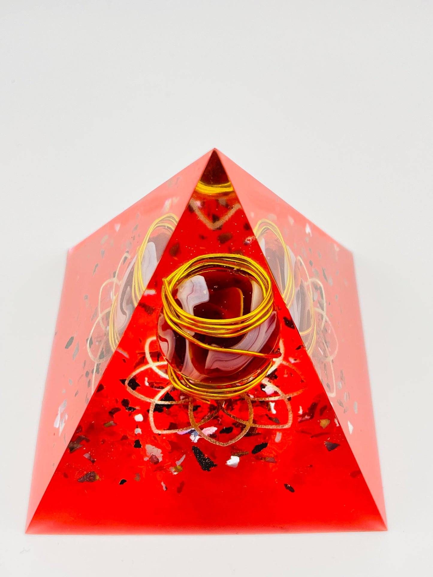 Piramide "CRISTALLINA ROSSA"