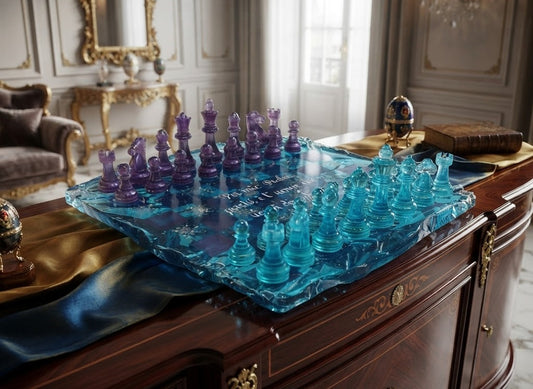 Edizione "Onda dell'Anima" – Opera 3D in Resina ad Alto Spessore (5cm)