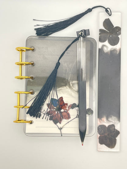 Quaderno "DEEP BLACK FLOWERS"