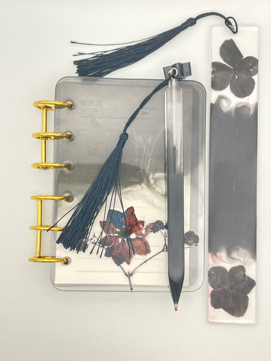 Quaderno "DEEP BLACK FLOWERS"