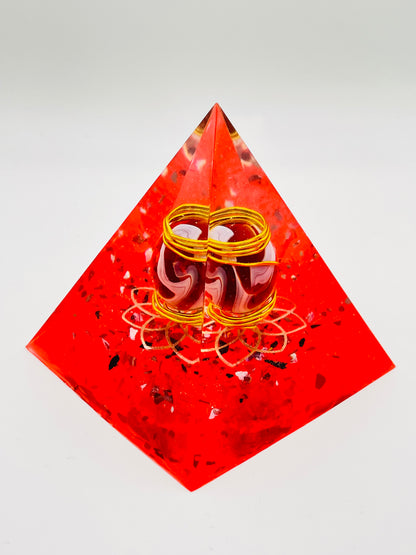 Piramide "CRISTALLINA ROSSA"