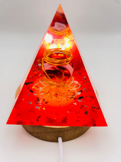 Piramide "CRISTALLINA ROSSA"