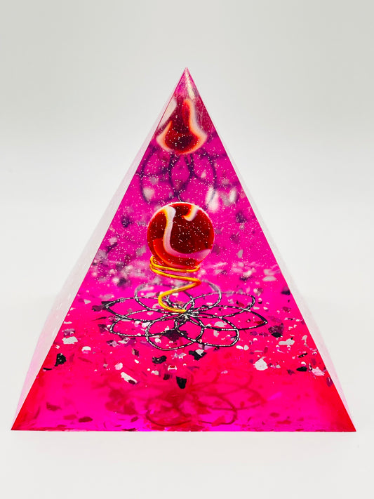 Piramide "CUORE INFUOCATO"