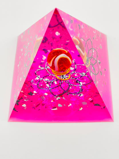 Piramide "CUORE INFUOCATO"