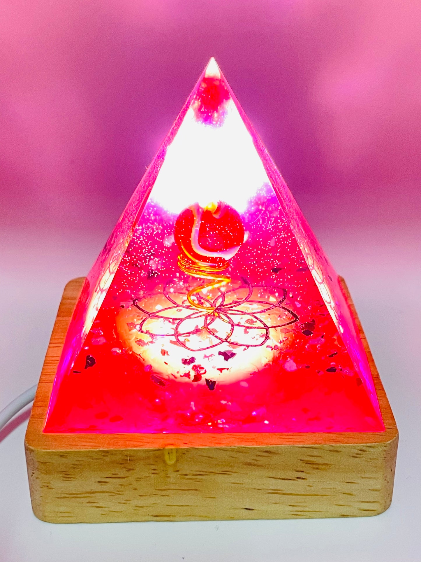 Piramide "CUORE INFUOCATO"