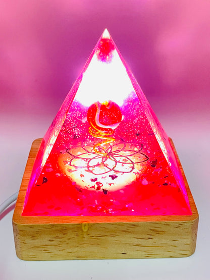 Piramide "CUORE INFUOCATO"