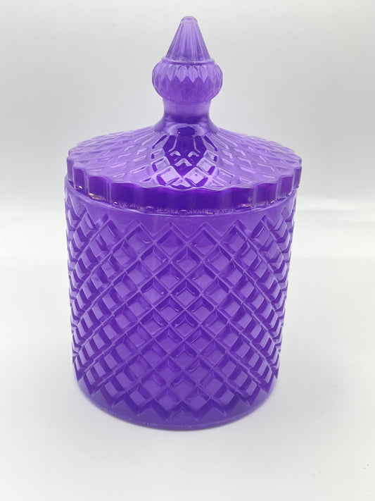 Scatola Portagioie in Resina Rosa - Contenitore Decorativo con Coperchio